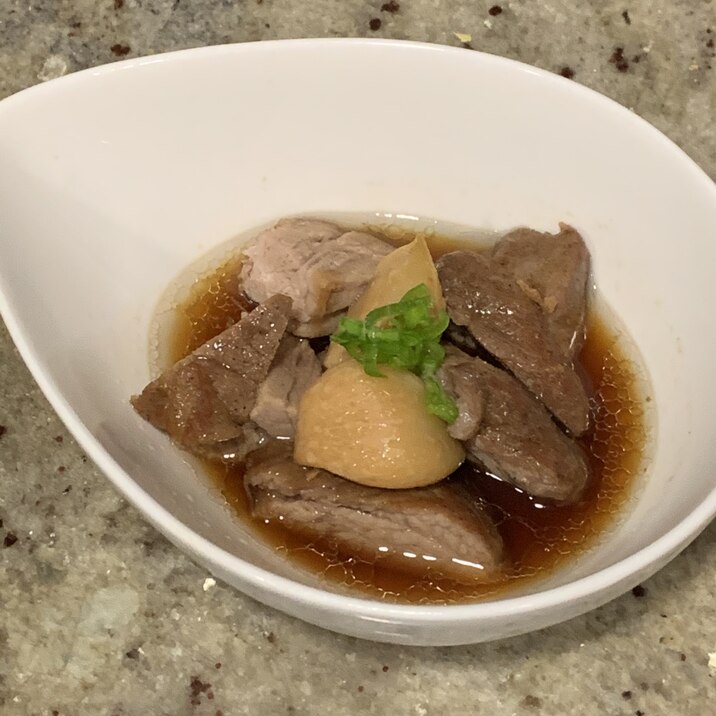 お酒が止まらない 豚かたまり肉の煮物